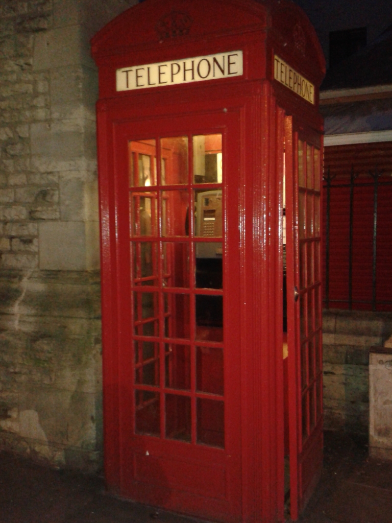 Die typisch britische Telefonzelle